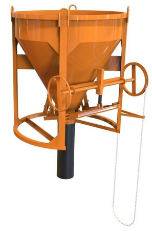 STAPROT Pojemnik do betonu z wylewem prostym + rękaw 2 metry + obejma (pojemność: 0,50 - 2,0 m3) 25277168